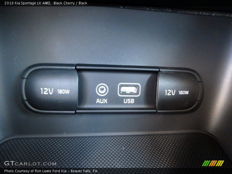 Black Cherry / Black 2019 Kia Sportage LX AWD