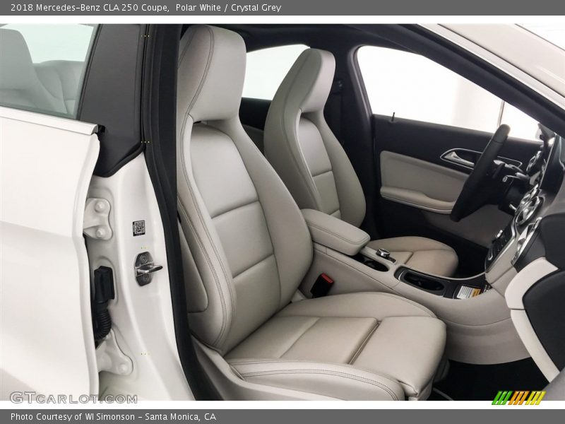 Polar White / Crystal Grey 2018 Mercedes-Benz CLA 250 Coupe