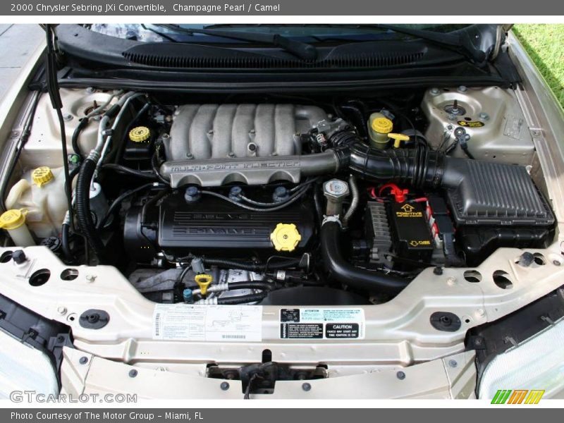 Champagne Pearl / Camel 2000 Chrysler Sebring JXi Convertible