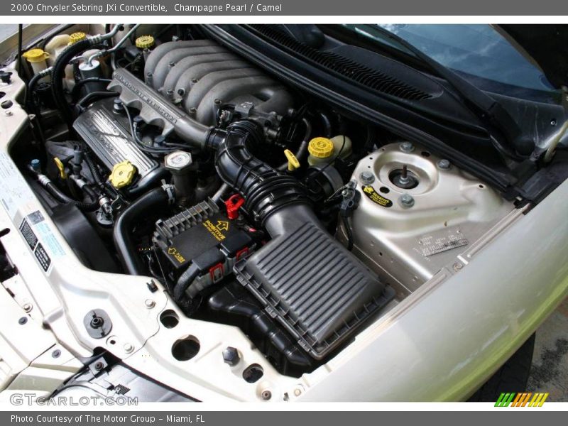 Champagne Pearl / Camel 2000 Chrysler Sebring JXi Convertible