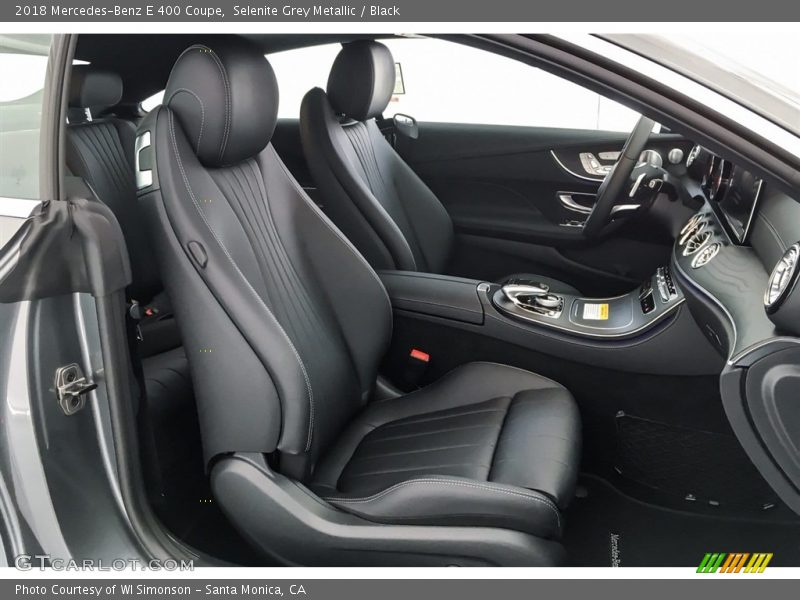 Selenite Grey Metallic / Black 2018 Mercedes-Benz E 400 Coupe