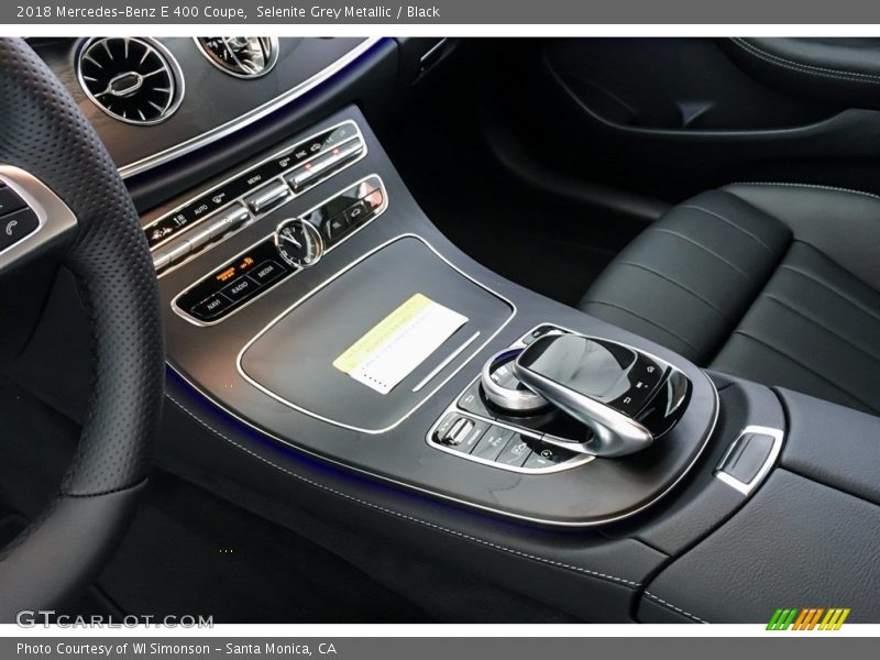 Selenite Grey Metallic / Black 2018 Mercedes-Benz E 400 Coupe