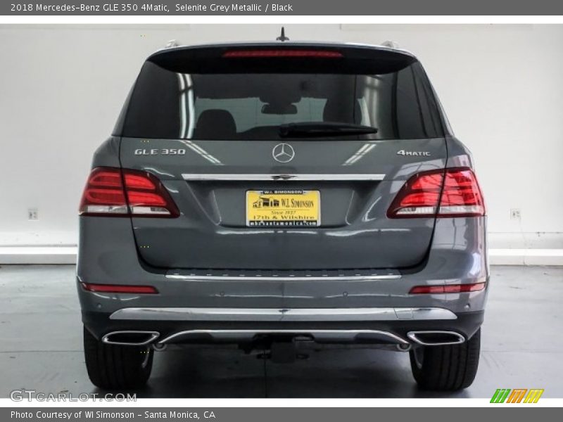 Selenite Grey Metallic / Black 2018 Mercedes-Benz GLE 350 4Matic