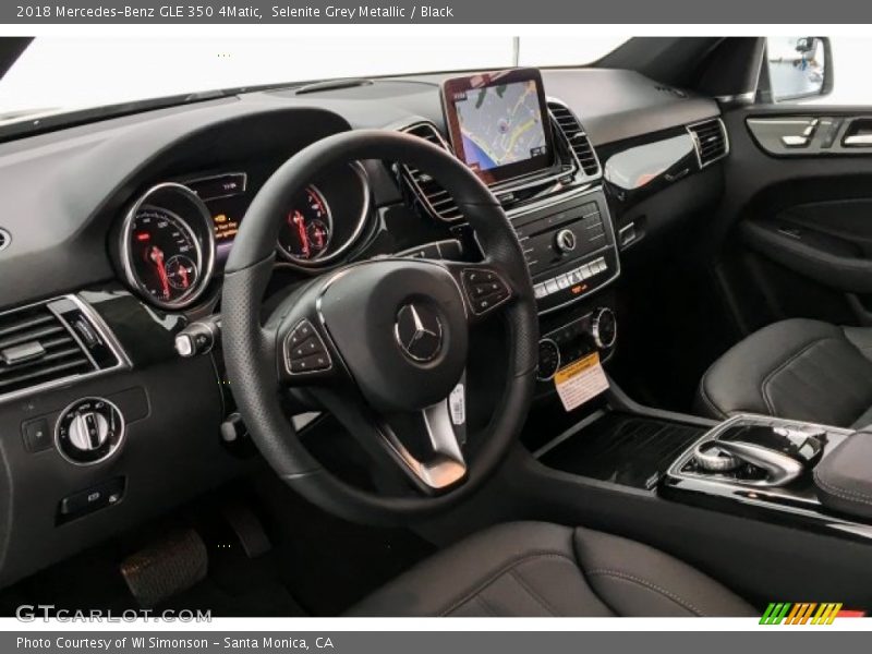 Selenite Grey Metallic / Black 2018 Mercedes-Benz GLE 350 4Matic