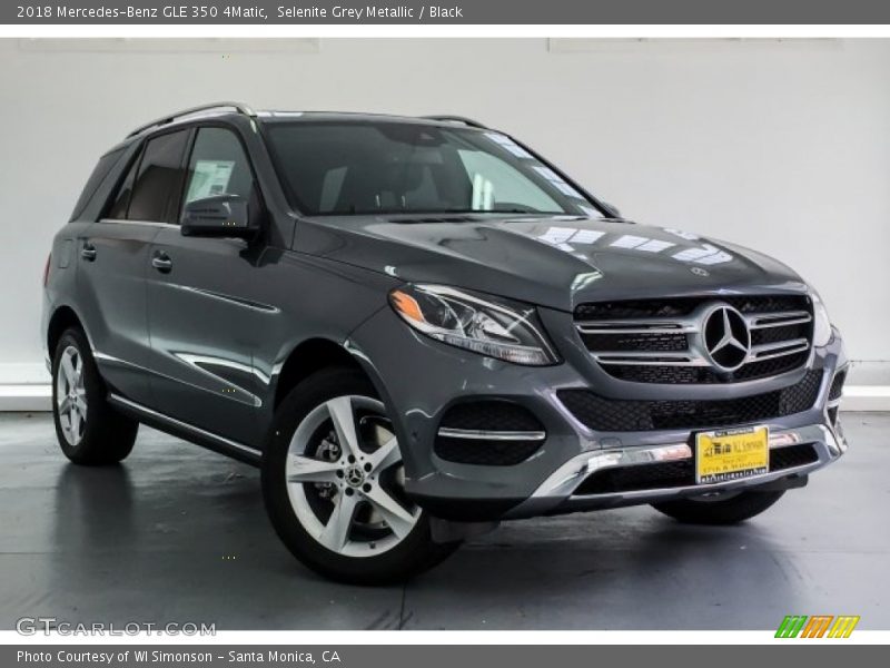 Selenite Grey Metallic / Black 2018 Mercedes-Benz GLE 350 4Matic