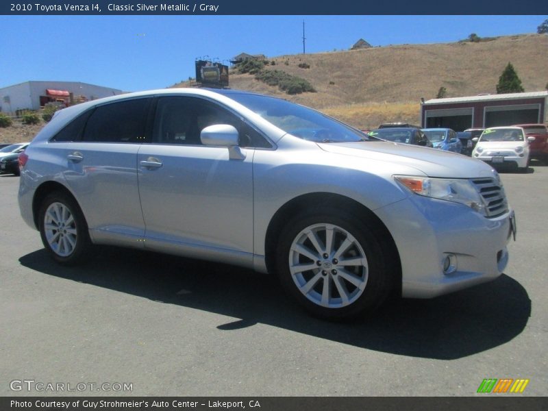Classic Silver Metallic / Gray 2010 Toyota Venza I4