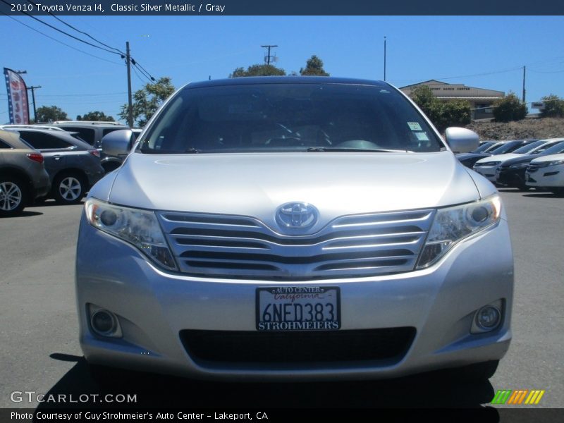Classic Silver Metallic / Gray 2010 Toyota Venza I4