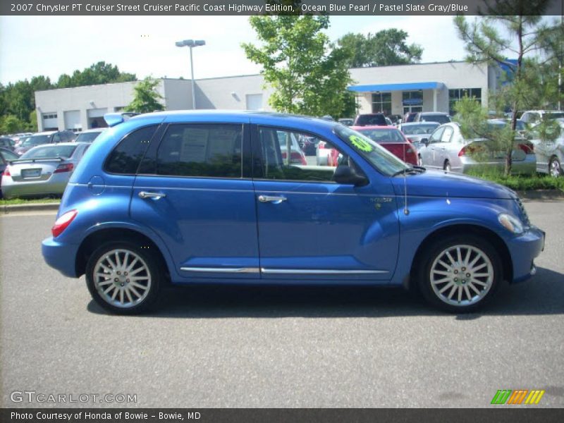 Ocean Blue Pearl / Pastel Slate Gray/Blue 2007 Chrysler PT Cruiser Street Cruiser Pacific Coast Highway Edition