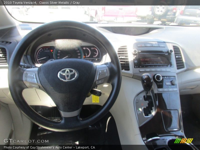 Classic Silver Metallic / Gray 2010 Toyota Venza I4