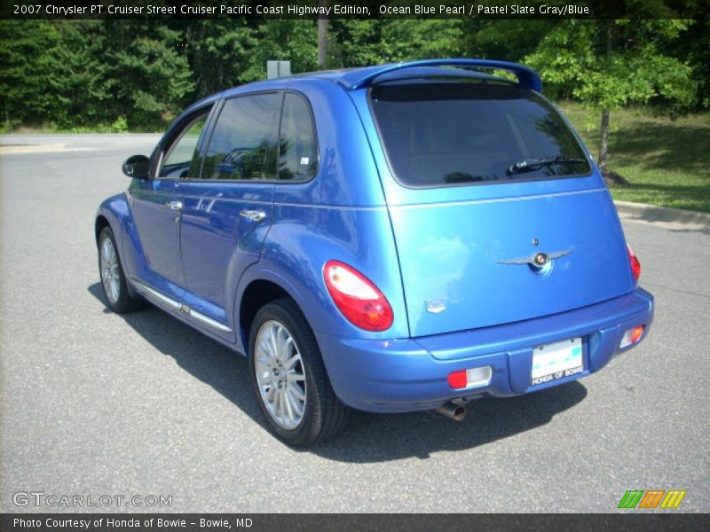 Ocean Blue Pearl / Pastel Slate Gray/Blue 2007 Chrysler PT Cruiser Street Cruiser Pacific Coast Highway Edition