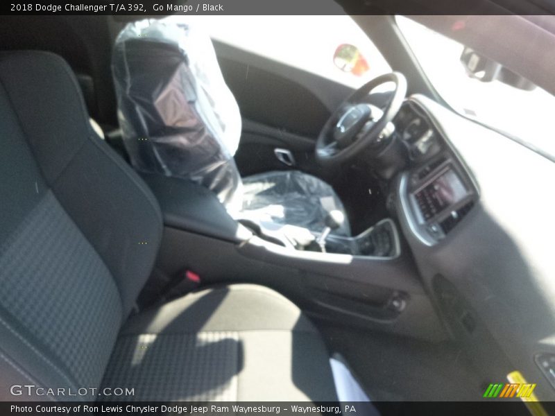 Go Mango / Black 2018 Dodge Challenger T/A 392