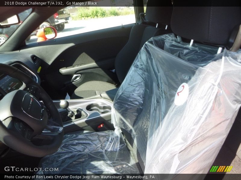 Go Mango / Black 2018 Dodge Challenger T/A 392