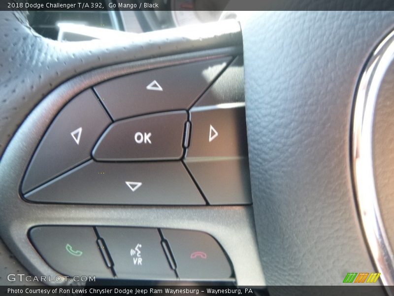 Go Mango / Black 2018 Dodge Challenger T/A 392