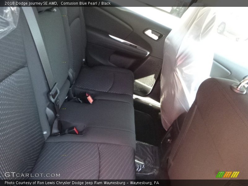 Contusion Blue Pearl / Black 2018 Dodge Journey SE AWD