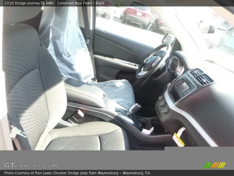 Contusion Blue Pearl / Black 2018 Dodge Journey SE AWD