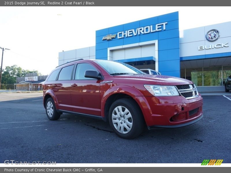 Redline 2 Coat Pearl / Black 2015 Dodge Journey SE