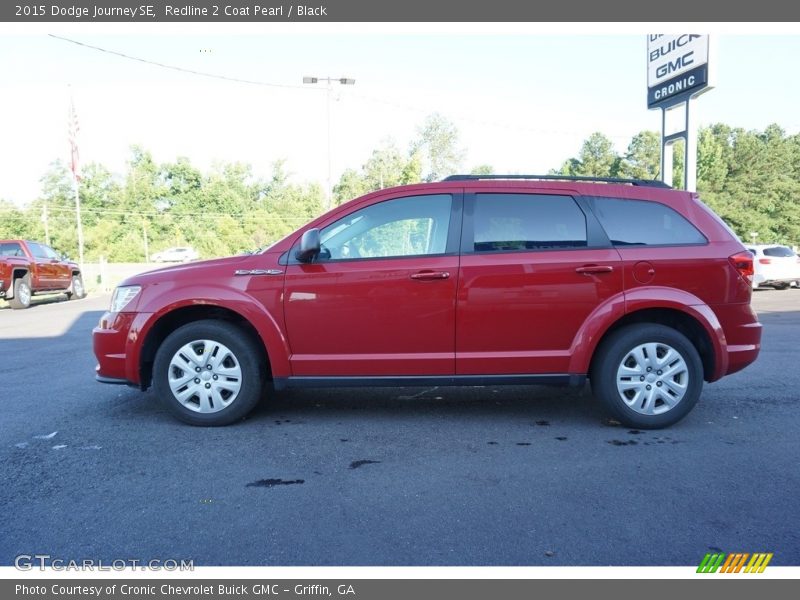 Redline 2 Coat Pearl / Black 2015 Dodge Journey SE