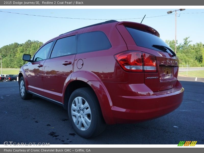 Redline 2 Coat Pearl / Black 2015 Dodge Journey SE
