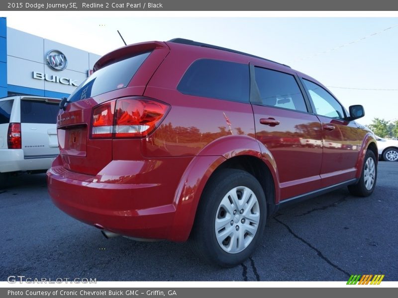 Redline 2 Coat Pearl / Black 2015 Dodge Journey SE