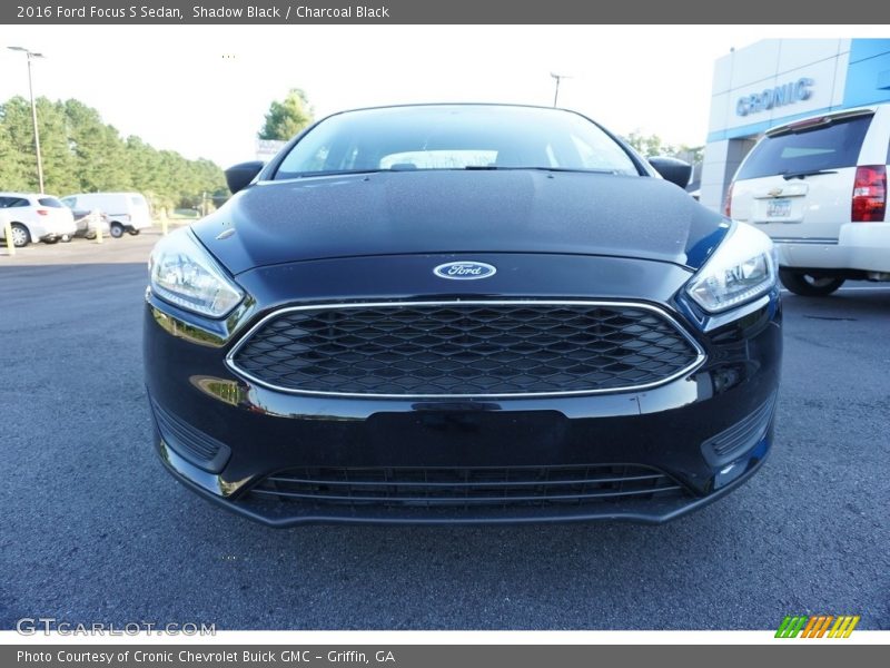 Shadow Black / Charcoal Black 2016 Ford Focus S Sedan