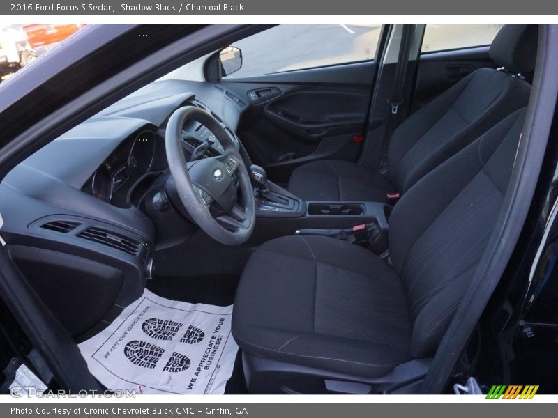 Shadow Black / Charcoal Black 2016 Ford Focus S Sedan