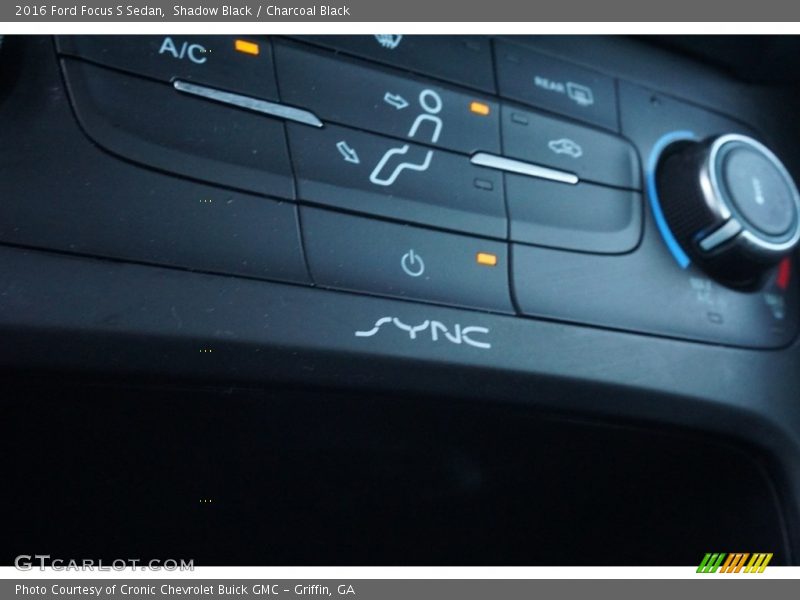 Shadow Black / Charcoal Black 2016 Ford Focus S Sedan