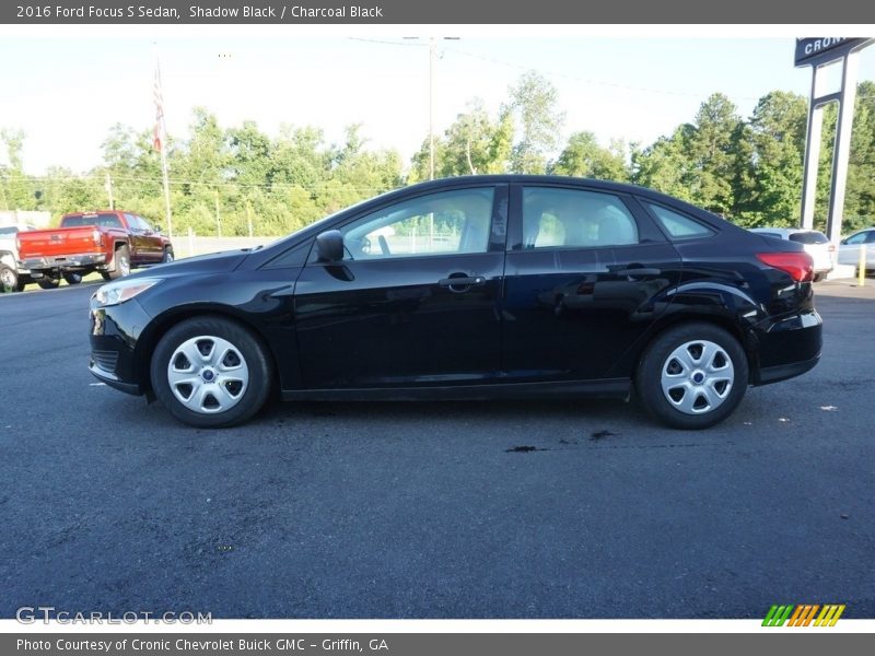 Shadow Black / Charcoal Black 2016 Ford Focus S Sedan