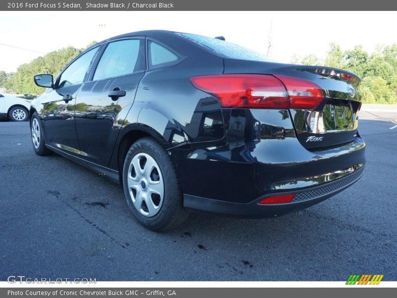 Shadow Black / Charcoal Black 2016 Ford Focus S Sedan