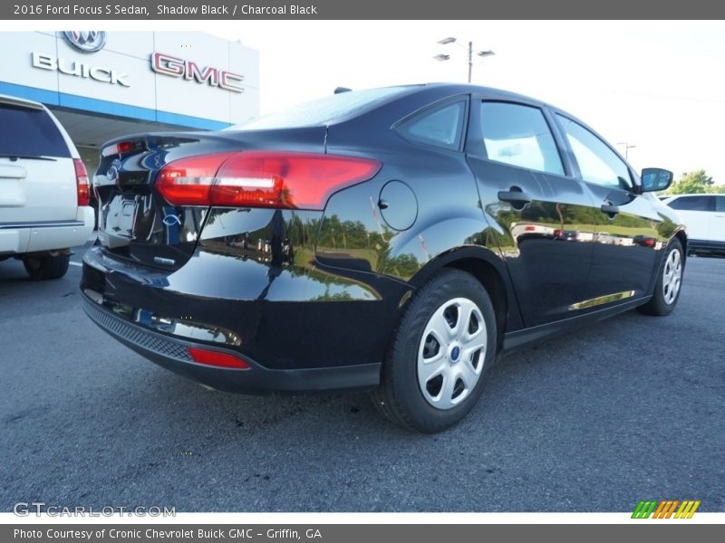 Shadow Black / Charcoal Black 2016 Ford Focus S Sedan