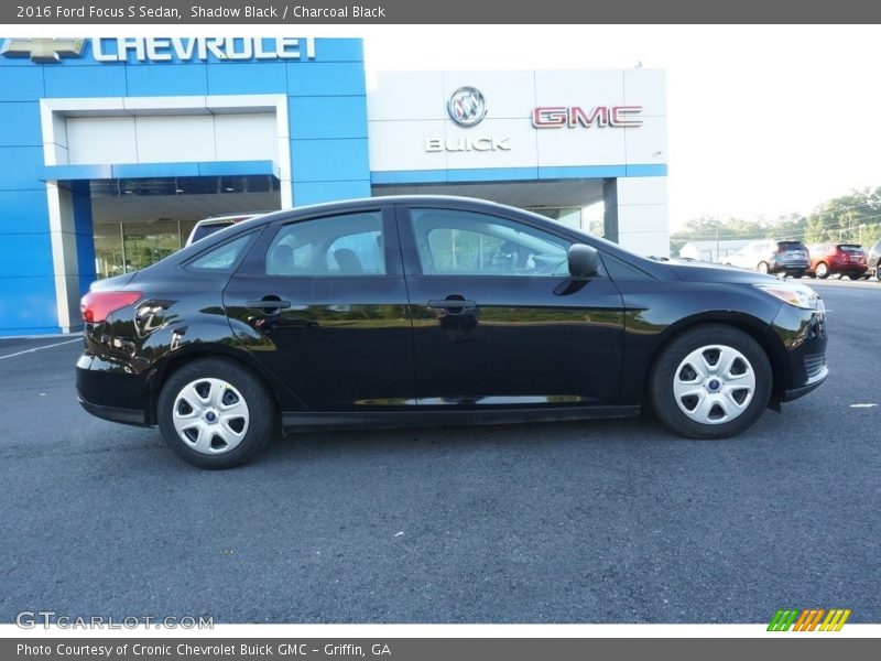 Shadow Black / Charcoal Black 2016 Ford Focus S Sedan