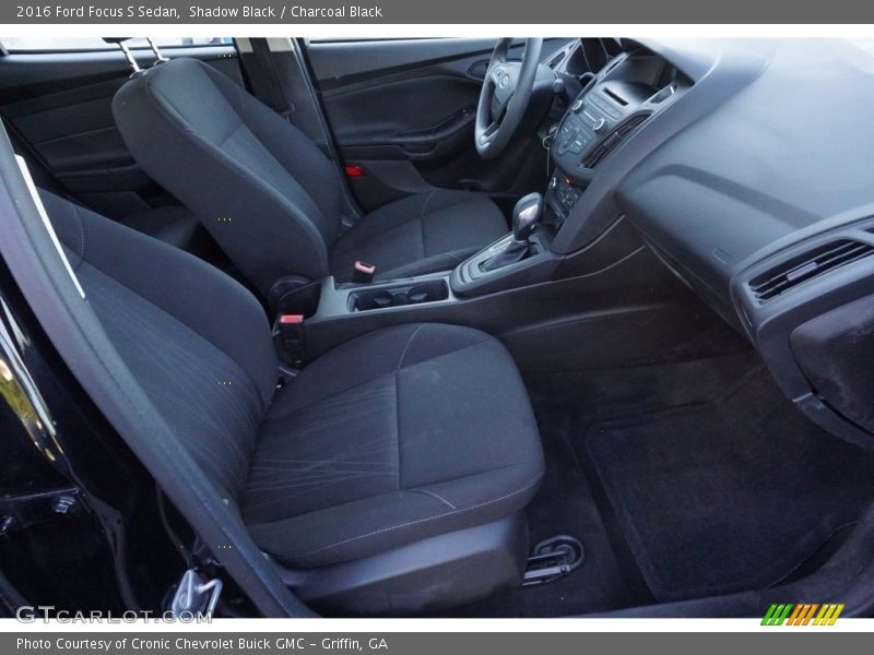 Shadow Black / Charcoal Black 2016 Ford Focus S Sedan