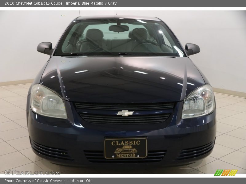 Imperial Blue Metallic / Gray 2010 Chevrolet Cobalt LS Coupe