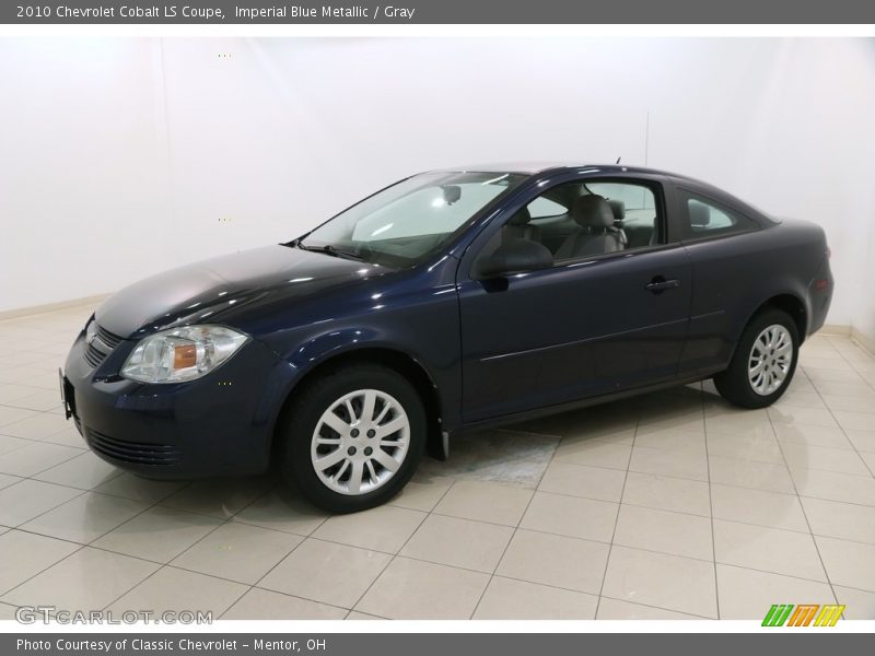 Imperial Blue Metallic / Gray 2010 Chevrolet Cobalt LS Coupe