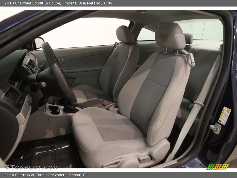 Imperial Blue Metallic / Gray 2010 Chevrolet Cobalt LS Coupe