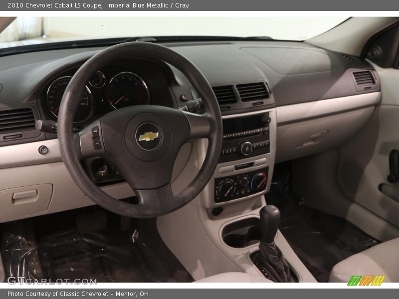 Imperial Blue Metallic / Gray 2010 Chevrolet Cobalt LS Coupe