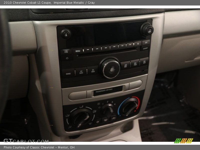Imperial Blue Metallic / Gray 2010 Chevrolet Cobalt LS Coupe