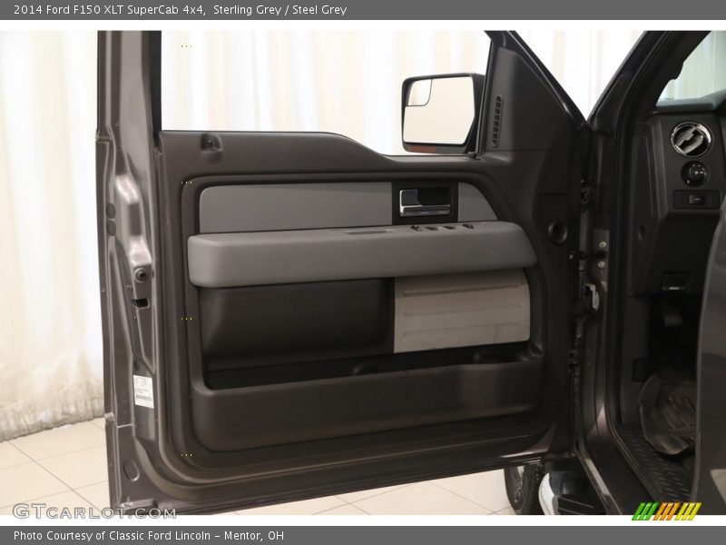 Sterling Grey / Steel Grey 2014 Ford F150 XLT SuperCab 4x4