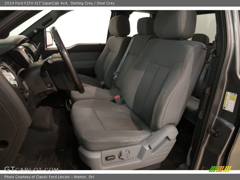 Sterling Grey / Steel Grey 2014 Ford F150 XLT SuperCab 4x4