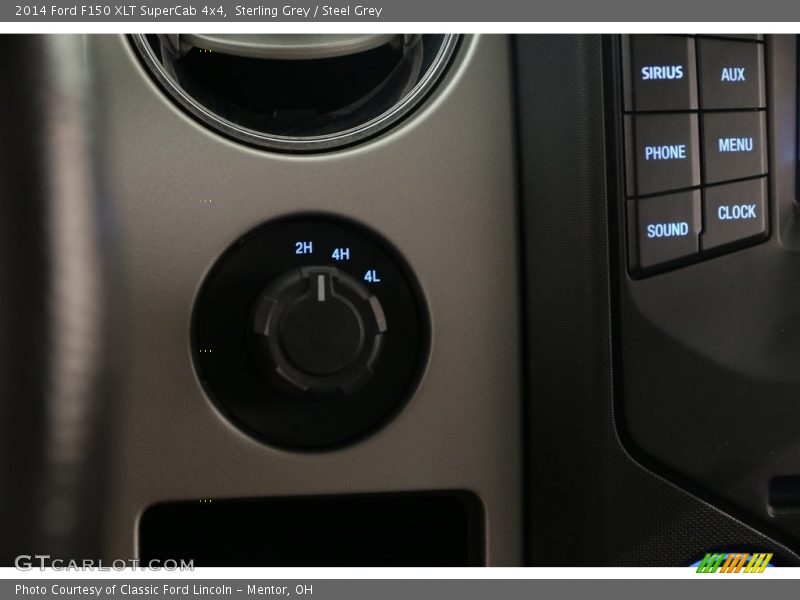 Sterling Grey / Steel Grey 2014 Ford F150 XLT SuperCab 4x4