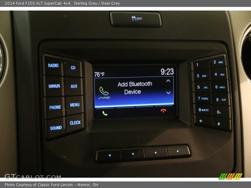 Sterling Grey / Steel Grey 2014 Ford F150 XLT SuperCab 4x4