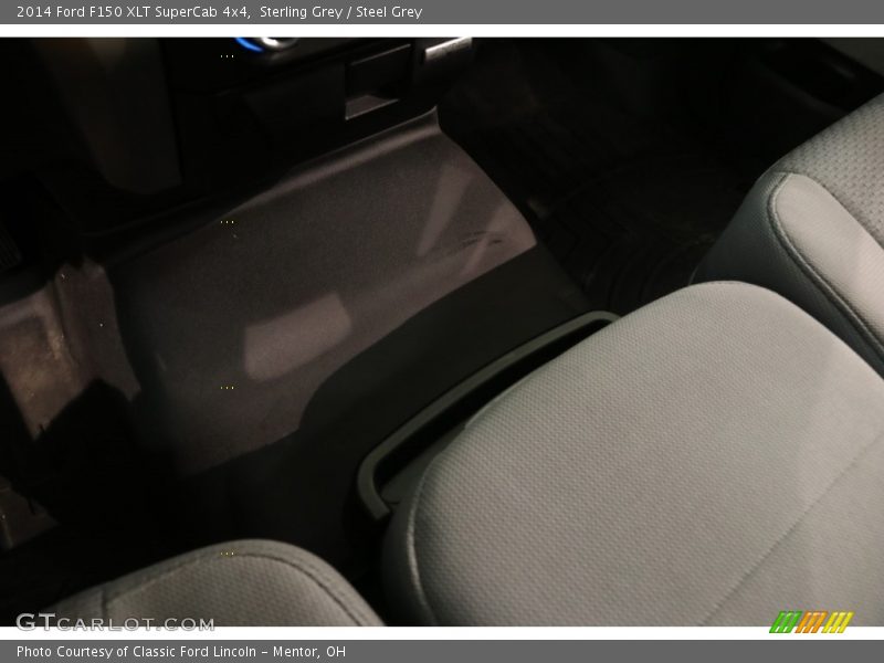 Sterling Grey / Steel Grey 2014 Ford F150 XLT SuperCab 4x4