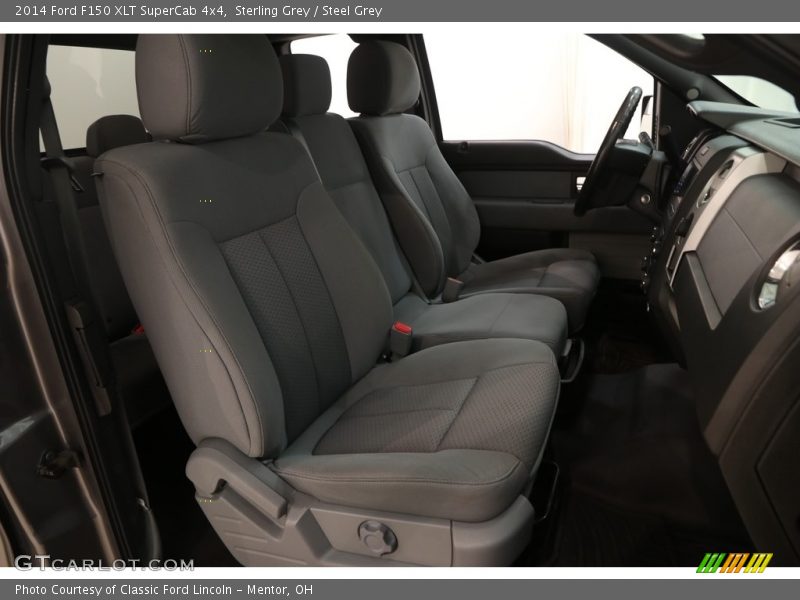 Sterling Grey / Steel Grey 2014 Ford F150 XLT SuperCab 4x4
