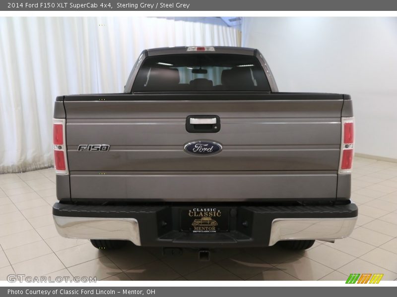 Sterling Grey / Steel Grey 2014 Ford F150 XLT SuperCab 4x4