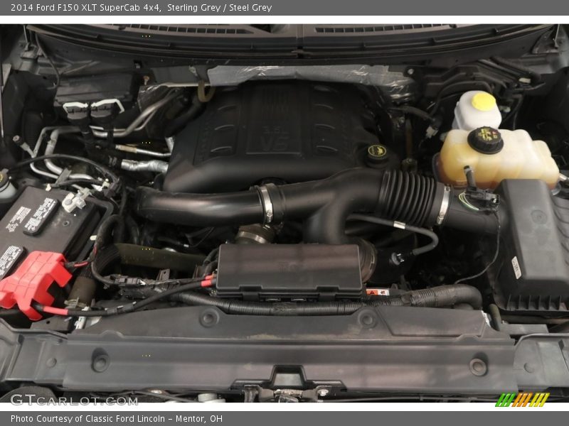 Sterling Grey / Steel Grey 2014 Ford F150 XLT SuperCab 4x4