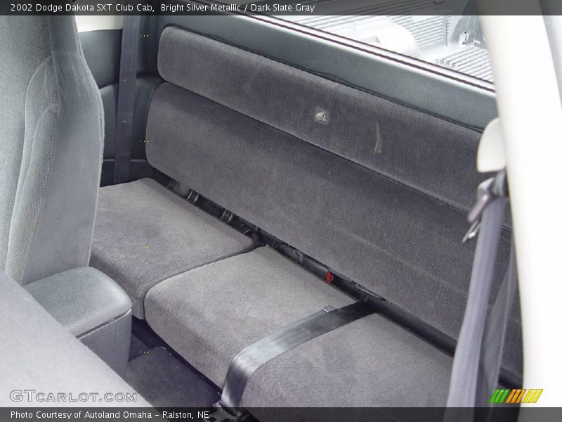 Bright Silver Metallic / Dark Slate Gray 2002 Dodge Dakota SXT Club Cab