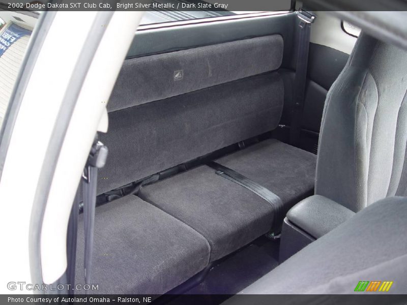 Bright Silver Metallic / Dark Slate Gray 2002 Dodge Dakota SXT Club Cab