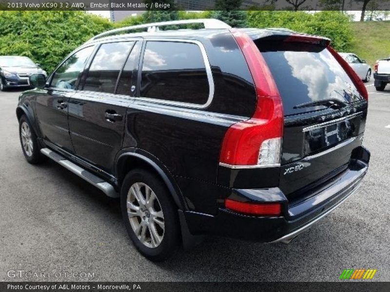 Ember Black Metallic / Beige 2013 Volvo XC90 3.2 AWD