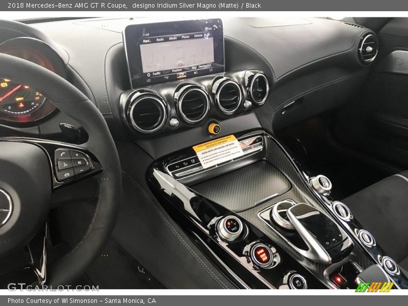 Controls of 2018 AMG GT R Coupe