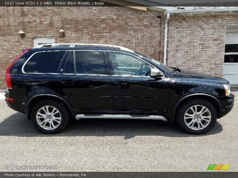 Ember Black Metallic / Beige 2013 Volvo XC90 3.2 AWD