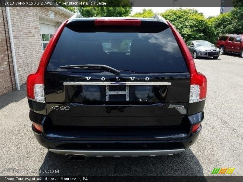 Ember Black Metallic / Beige 2013 Volvo XC90 3.2 AWD